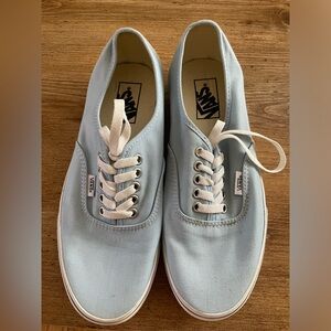 NWOT Vans Sky Blue Sneakers
